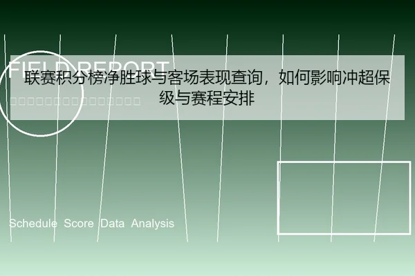 联赛积分榜净胜球与客场表现查询，如何影响冲超保级与赛程安排